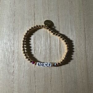 Little Words Project LOVE Beaded Bracelet